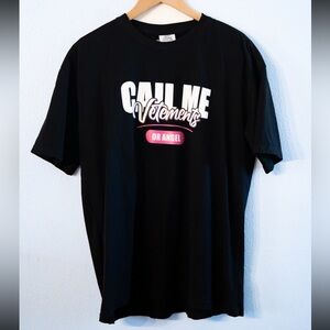 CALL ME VETEMENTS TSHIRT